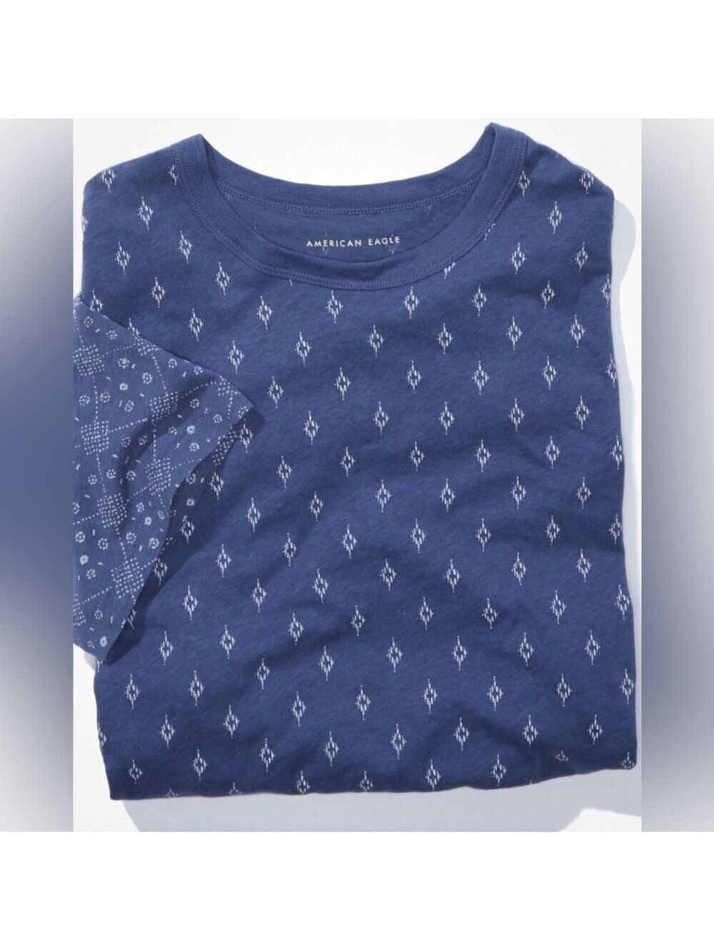 American Eagle AE Oversized Crew Neck True Tee - Picture 5 of 11